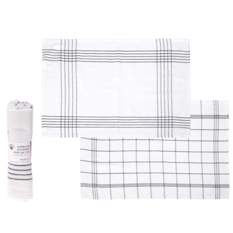 Ściereczki kuchenne BASIC 40x60cm wzór 3 RAVI